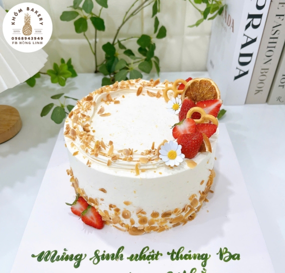 Bánh kem bắp tặng bạn thân hot 