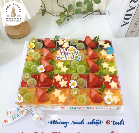 Sét bánh panna cotta tặng bạn nam hot