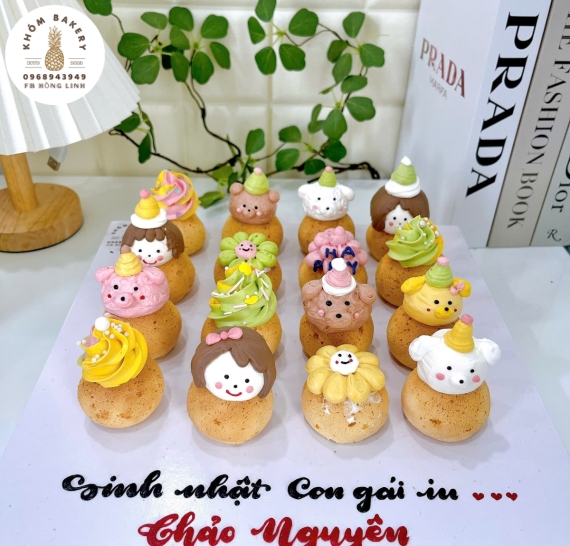 Sét bánh Su dai mừng sinh nhật con yêu 