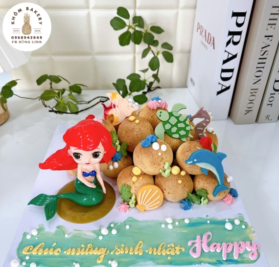 Sét bánh su dai dành cho mùa hè công chúa 