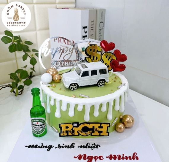 Bánh kem dành tặng cho nam hot 