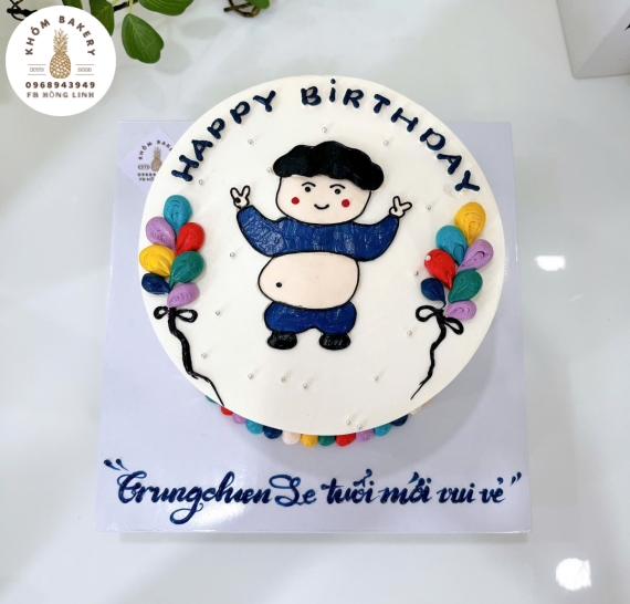 Bánh kem dành tặng bạn thân hot 