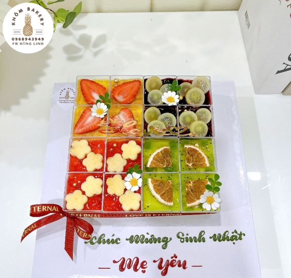 Sét bánh Pannacotta tặng mẹ yêu siêu hot 