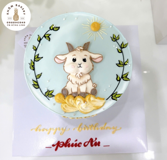 Bánh kem dành tặng cho bé vẻ hình chibi đáng yêu 