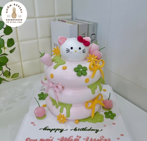 Mẫu Bánh Hello Kitty Hot Trend 2026