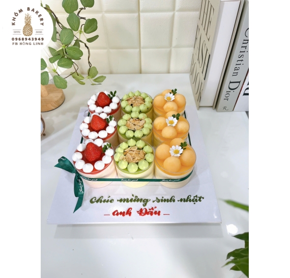 Mousse trái cây tươi mát 