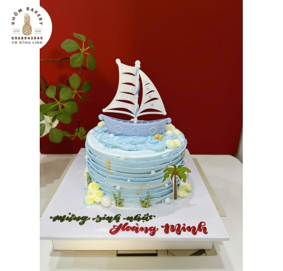 Bánh kem làm theo yêu cầu tặng nam 