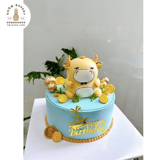 Bánh kem tạo hình khủng long