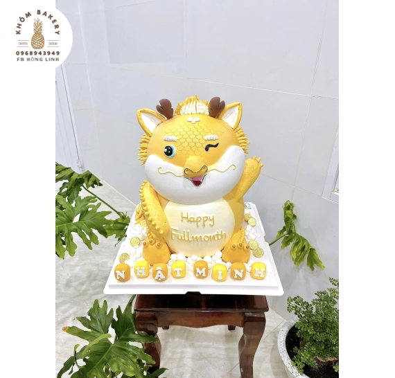 Bánh kem tạo hình khủng long 