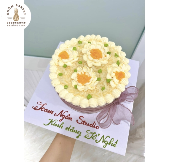 Bánh bông lan trứng muối 