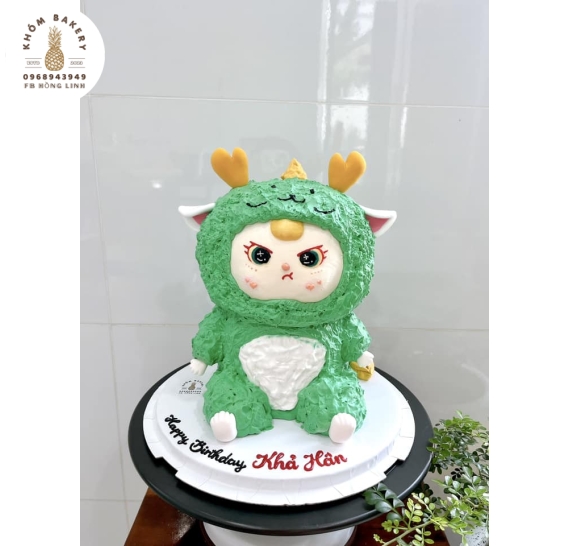 Bánh kem tạo hình BaBy Three mắt nước