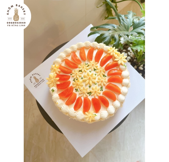Bánh bông lan tặng mẹ 