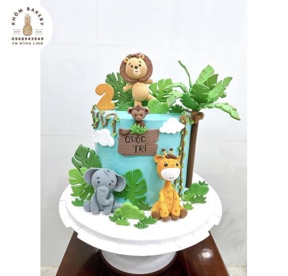 Bánh kem đông vật 
