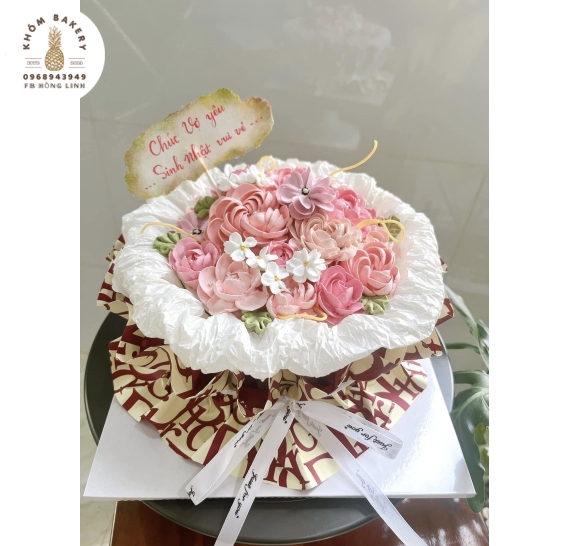 Bánh chúc mừng sinh nhật vợ 