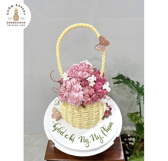 Giỏ hoa chúc mừng sinh nhật chị 