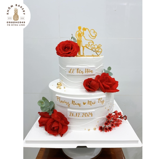 Bánh Kem Cưới Luxury