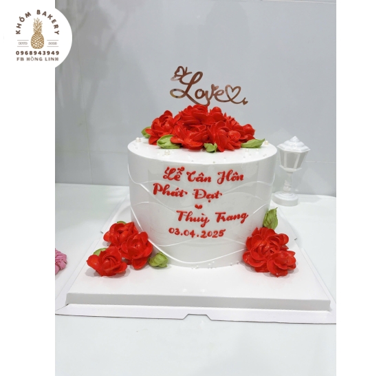 Bánh Kem Cưới H01
