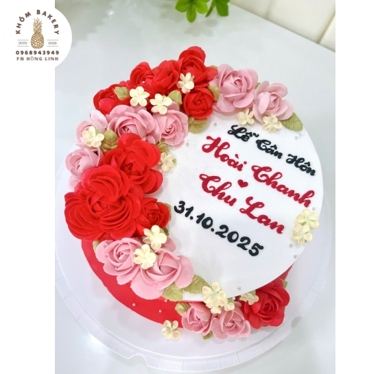 Bánh kem cho lễ tân hôn