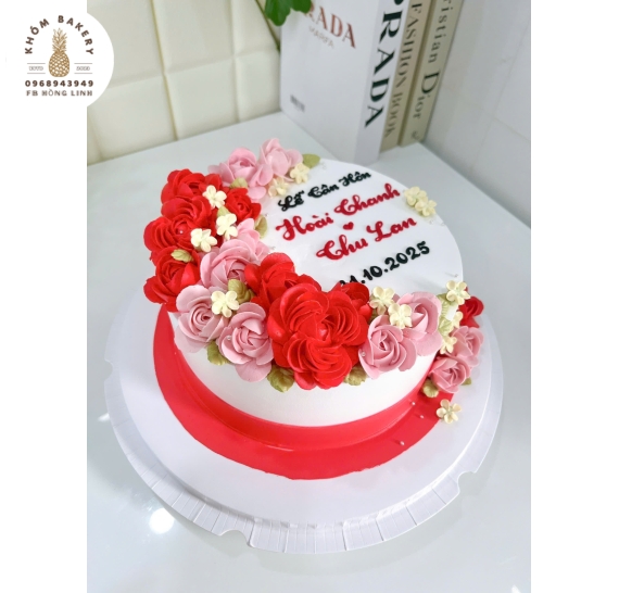 Bánh kem cho lễ tân hôn