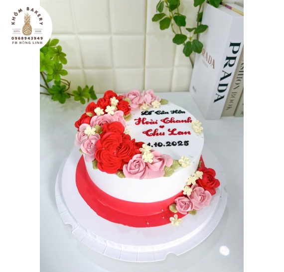 Bánh kem cho lễ tân hôn