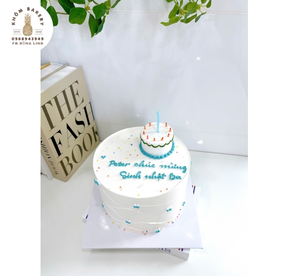 Bánh Kem Hàn Quốc Mini chúc mừng sinh nhật ba