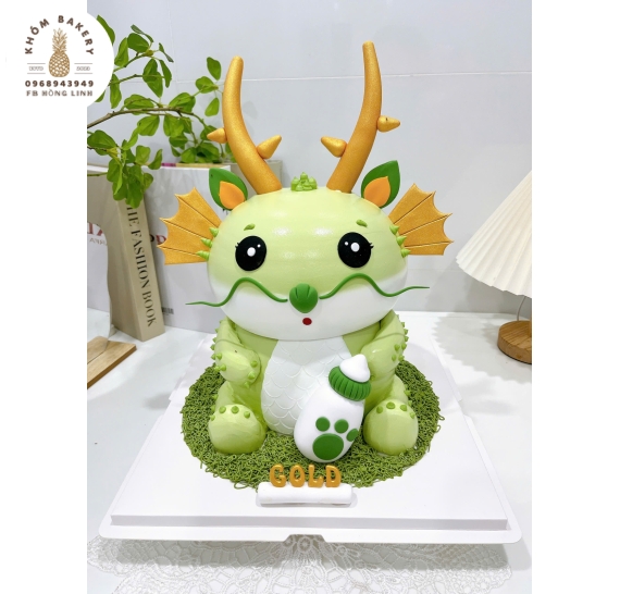 Bánh thôi nôi tạo hình chú rồng