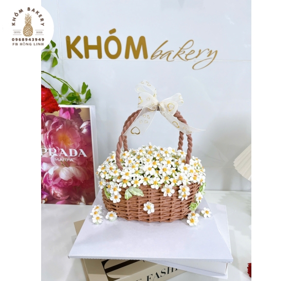 Bánh bắt bông hoa cúc họa mi