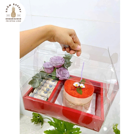 Sét bánh tiền hoa tặng vợ 20/10