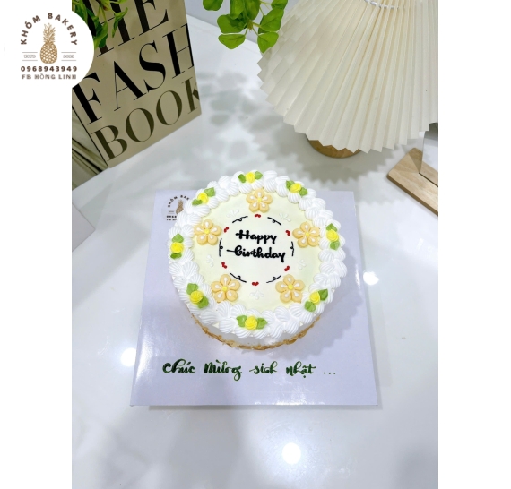 Bánh kem bắp mừng sinh nhật anh trai