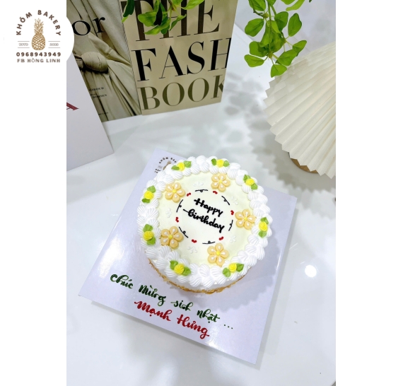 Bánh kem bắp mừng sinh nhật anh trai