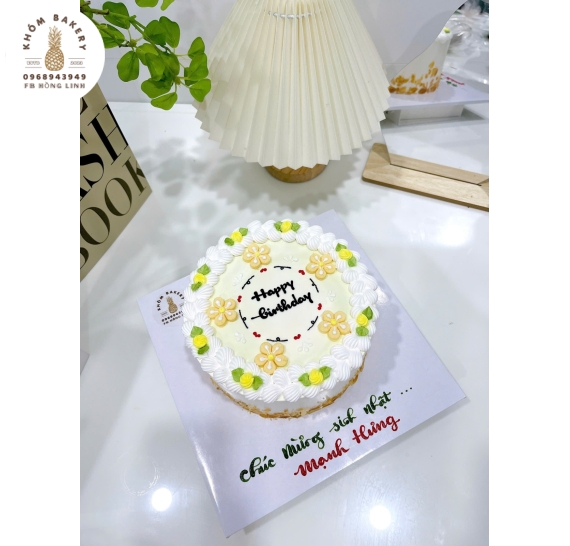 Bánh kem bắp mừng sinh nhật anh trai