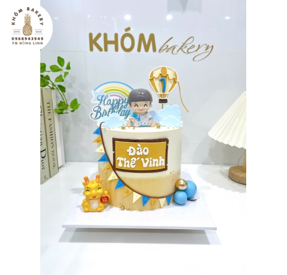 Bánh tạo hình sinh nhật dành cho bé trai