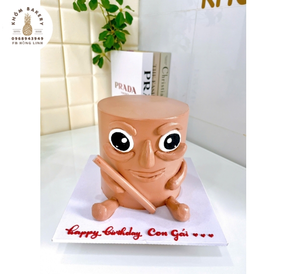 Bánh kem dành cho bé gái tung tung sahur