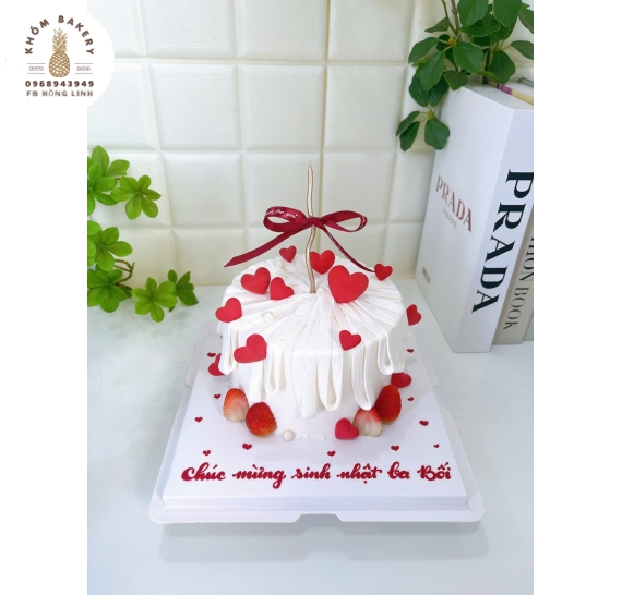 Bánh kem dành mừng sinh nhật chồng