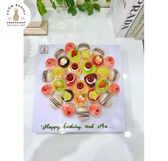 Set bánh su và Pannacotta