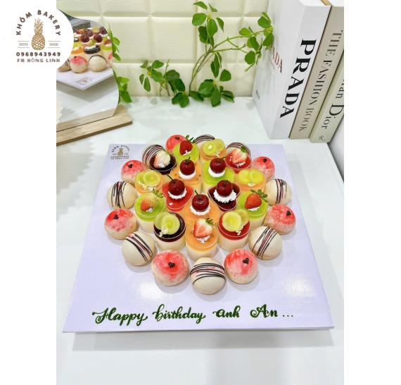 Set bánh su và Pannacotta