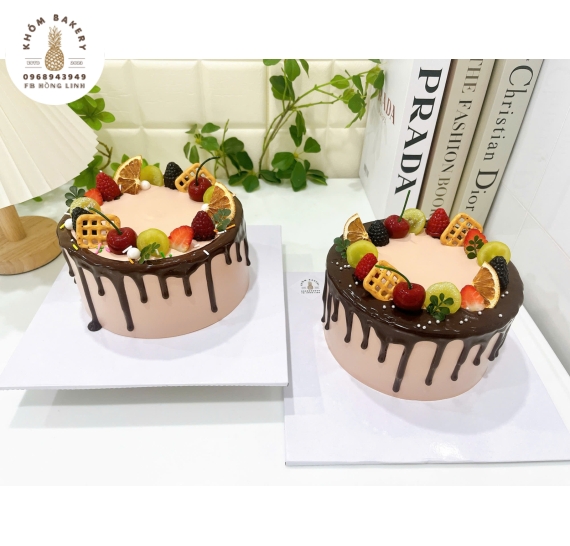 Mẫu bánh kem dành cho nam phủ đầy socola