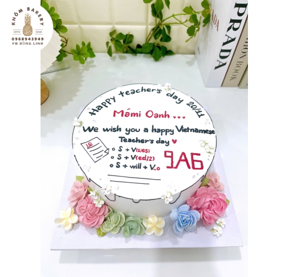 Bánh kem dành tặng cho cô giáo 20/11