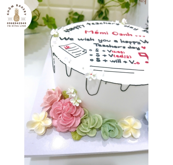 Bánh kem dành tặng cho cô giáo 20/11