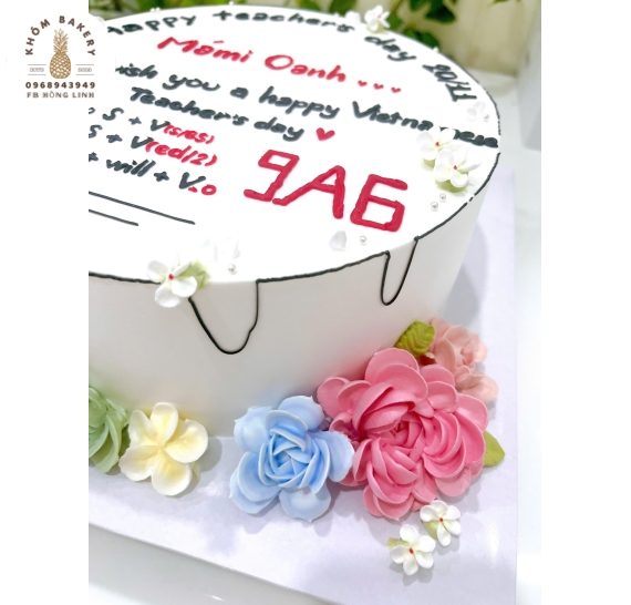 Bánh kem dành tặng cho cô giáo 20/11