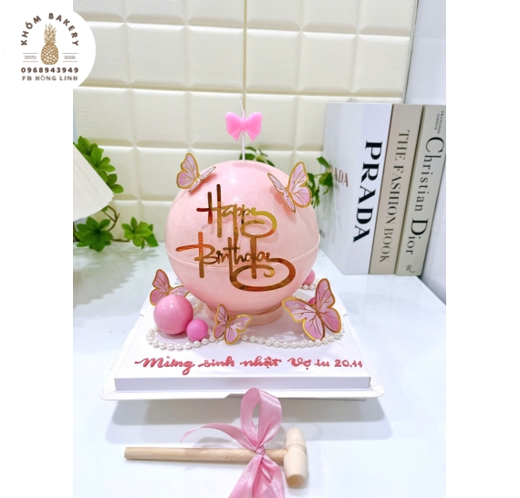 Bánh đập Pinata dành cho nữ tone hồng hot 2025