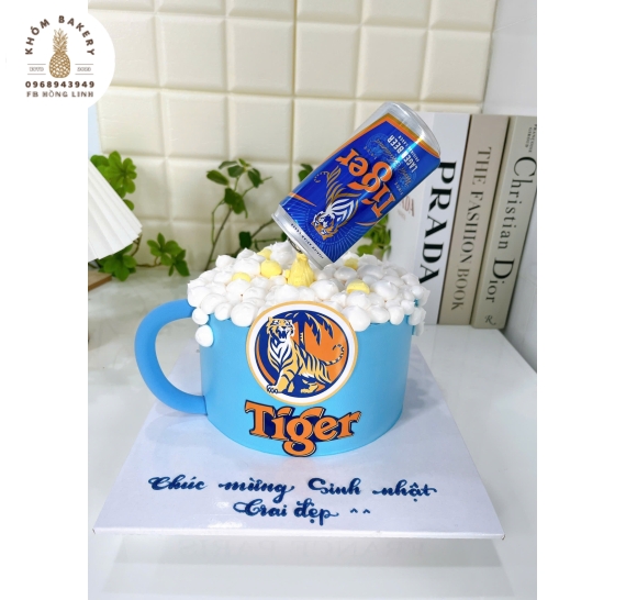 Mẫu bánh kem ly tiger