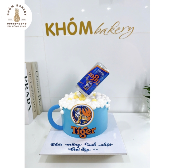 Mẫu bánh kem ly tiger