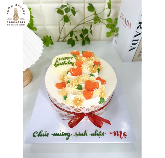 Bông lan trứng muối trang trí theo yêu cầu