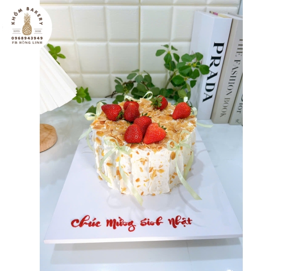 Bánh kem bắp tặng nữ 8/3