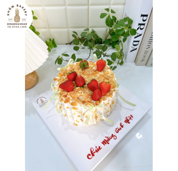 Bánh kem bắp tặng nữ 8/3