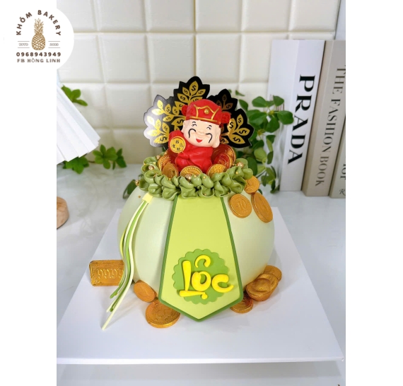 Bánh kem khai trương chọn tone màu theo yêu cầu