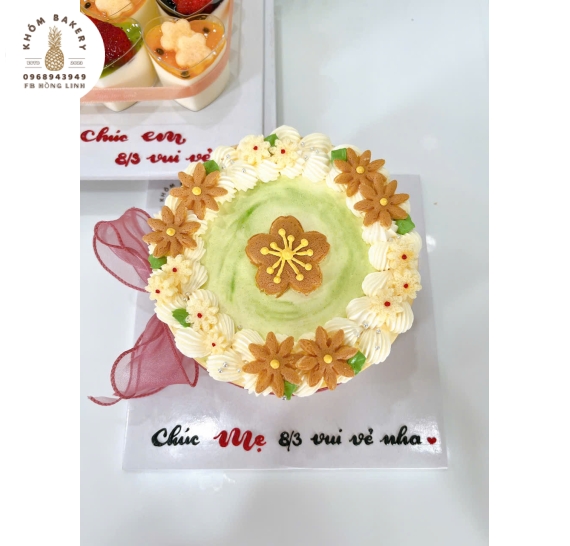 Bông lan trứng muối tặng 8/3