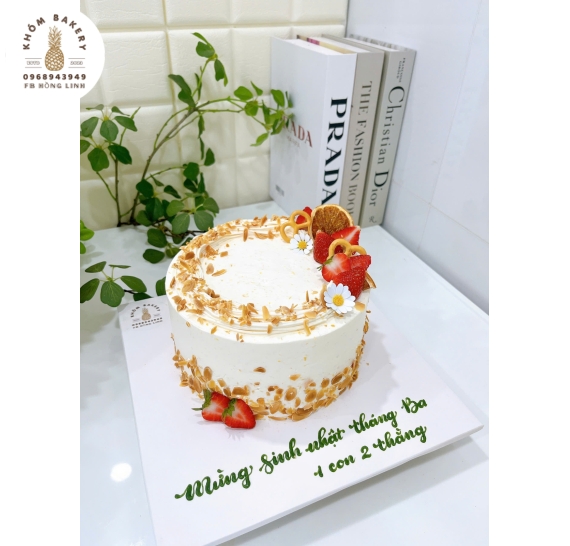 Bánh kem bắp tặng bạn thân hot 