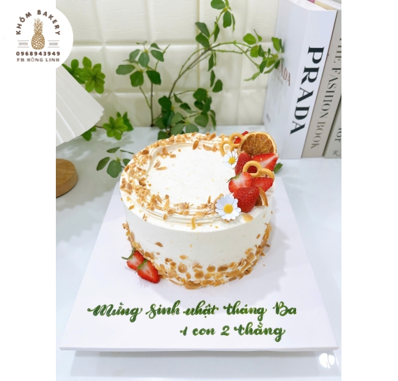 Bánh kem bắp tặng bạn thân hot 